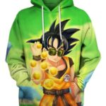 Goku Salt Bae 3D Hoodie, Dragon Ball Gift for Admirers