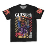 Guts V2 Berserk Streetwear 3D T-Shirt, Berserk Anime Gift For Fan Best Hoodie