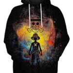 Heroic Luffy One Piece Anime Monkey D. Luffy Luffy Shirt 3D Hoodie, Perfect Gifts for One Piece Readers
