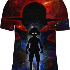 Heroic Silhouette 3D T-Shirt, Perfect Gifts for One Piece Readers