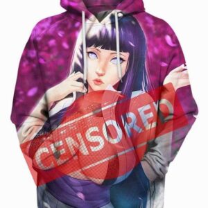 Hinata 3D Hoodie, Hot Anime Chicks for Admirers
