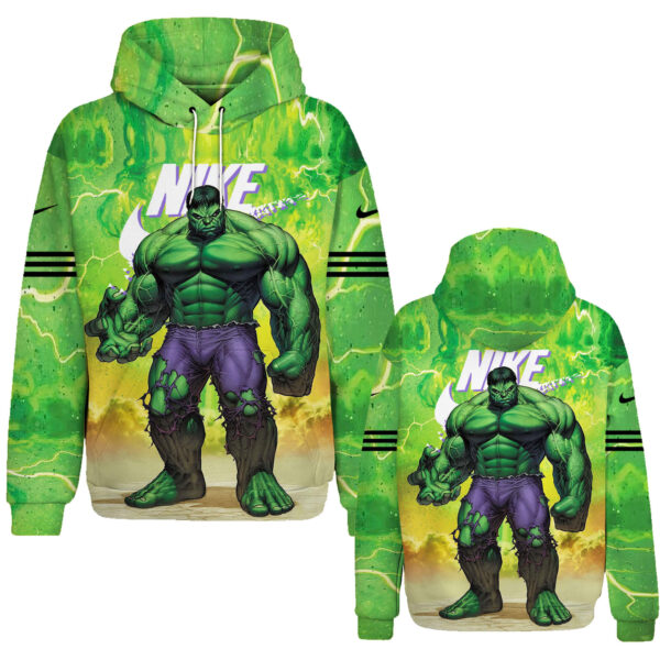 Customized Marvel Hulk x Brand Graphic Shirt VA