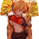 Hot Girl 3D T-Shirt, Hot Anime Chicks for Admirers