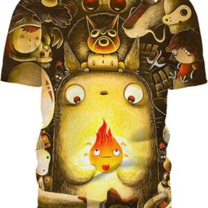 I Like Your Spark 3D T-Shirt, Totoro Shirt for Lovers