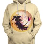 In Love With A Light Fury 3D Hoodie, How To Train Your Dragon Dragons