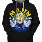 It’s Over 9000 3D Hoodie, Dragon Ball Gift for Admirers