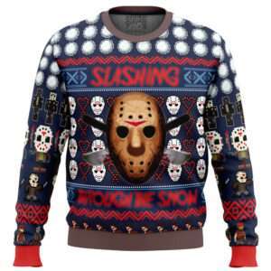 Jason Vorhees Friday the 13th Ugly Christmas Sweater