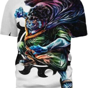 Jinbe Knight 3D T-Shirt, Perfect Gifts for One Piece Readers