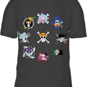 Jolly Roger 3D T-Shirt, Perfect Gifts for One Piece Readers