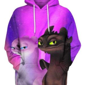 King And Queen Of Dragons 3D Hoodie, How To Train Your Dragon Dragons