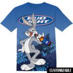 Customized Bud Light Bugs Bunny Shirt