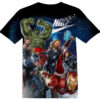 Customized Marvel Deadpool Shirt