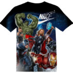 Customized The Avengers Shirt