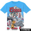 Customized Budweiser Tom and Jerry Shirt