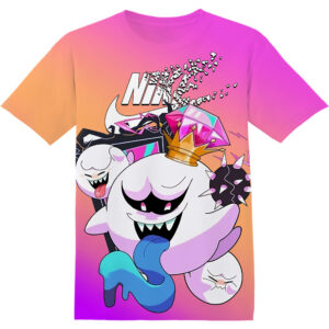 Customized Super Mario King Boo Luigi Mansion Shirt