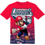 Customized MLB Cleveland Guardians Super Mario Shirt