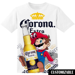 Customized Corona Super Mario Shirt