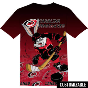 Customized NHL Carolina Hurricanes Bugs Bunny Shirt