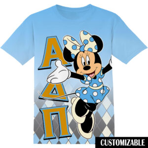 Customized Alpha Delta Pi Disney Minnie Shirt