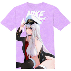 Customized Gaming Azur Lane Bismarck Kawaii Sexy Shirt