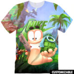 Customized Gaming Worms Armageddon Shirt