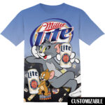Customized Miller Lite Tom And Jerry Shirt