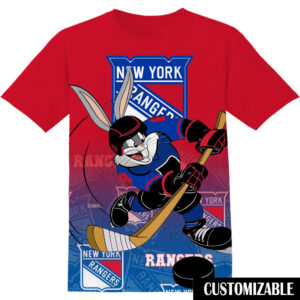 Customized NHL New York Rangers Bugs Bunny Shirt