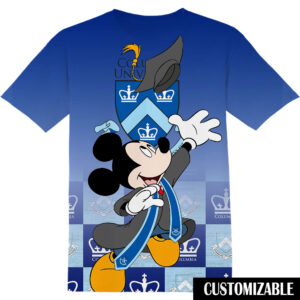 Customized Columbia University Disney Mickey Shirt