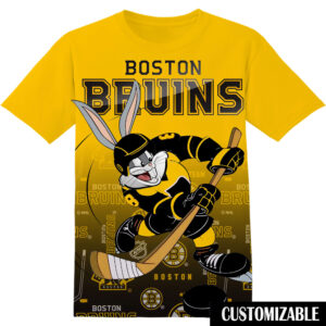 Customized NHL Boston Bruins Bugs Bunny Shirt