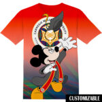 Customized Carnegie Mellon University Disney Mickey Shirt