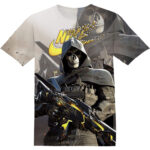 Customized Gaming Ghost Azrael Call of Duty Shirt