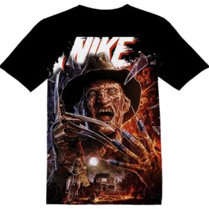 Customized A Nightmare on Elm Street Freddy Krueger Shirt
