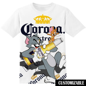 Customized Corona Tom And Jerry Shirt