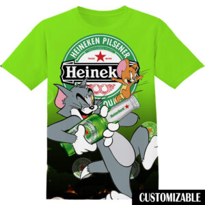 Customized Heineken Tom And Jerry Shirt