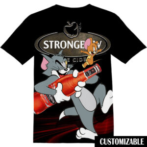 Customized Strongbow Tom And Jerry Shirt