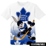 Customized NHL Toronto Maple Leafs Bugs Bunny Shirt