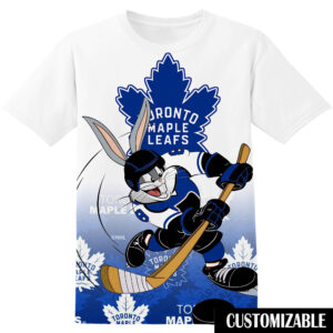 Customized NHL Toronto Maple Leafs Bugs Bunny Shirt