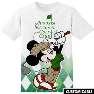 Customized Augusta National Golf Club Disney Mickey Shirt