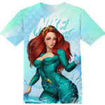 Customized Aquaman Mera Kawaii Shirt