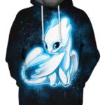 Light Dragon 3D Hoodie, How To Train Your Dragon Dragons