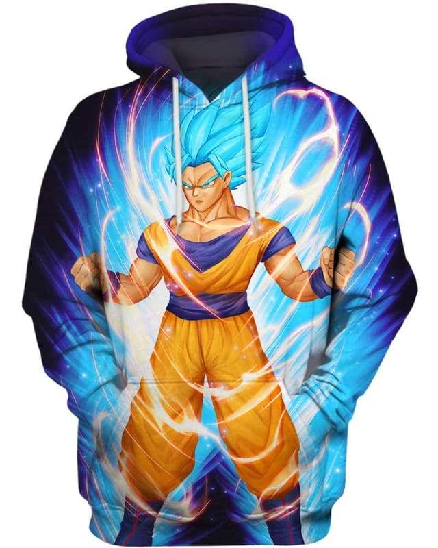 Limitless Strength 3D Hoodie, Dragon Ball Gift for Admirers