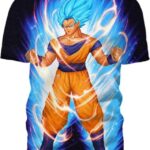 Limitless Strength 3D T-Shirt, Dragon Ball Gift for Admirers