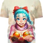 Magic Dragon Balls 3D T-Shirt, Dragon Ball Gift for Admirers