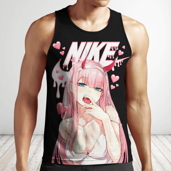 Customized Anime Gift Zero Two Kawaii Fan Pink Shirt