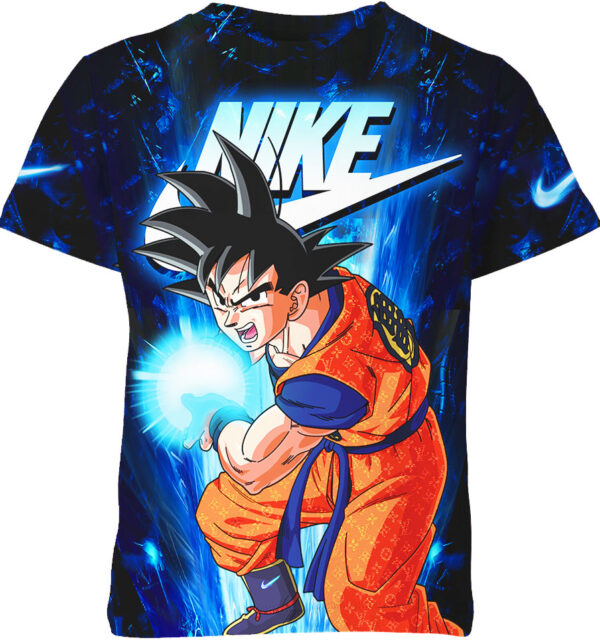 Customized Anime Gift For Dragon Ball Fan Songoku Shirt