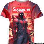 Customized Spiderman x Ninja Superheroes, DC Marvel Heroes Shirt