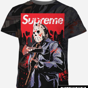 Customized Jason Voorhees X Brand Halloween Gift For Horror Fan Shirt, Killers Horror Movie Shirt Shirt Hoodie