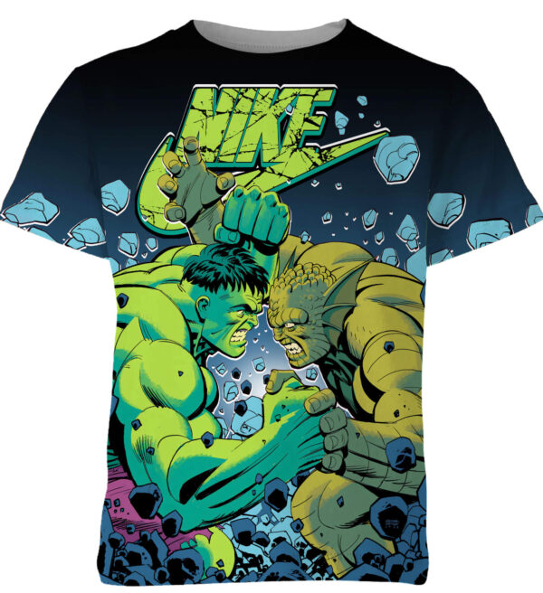 Customized Marvel Hulk vs Abomination The Incredible Hulk Shirt