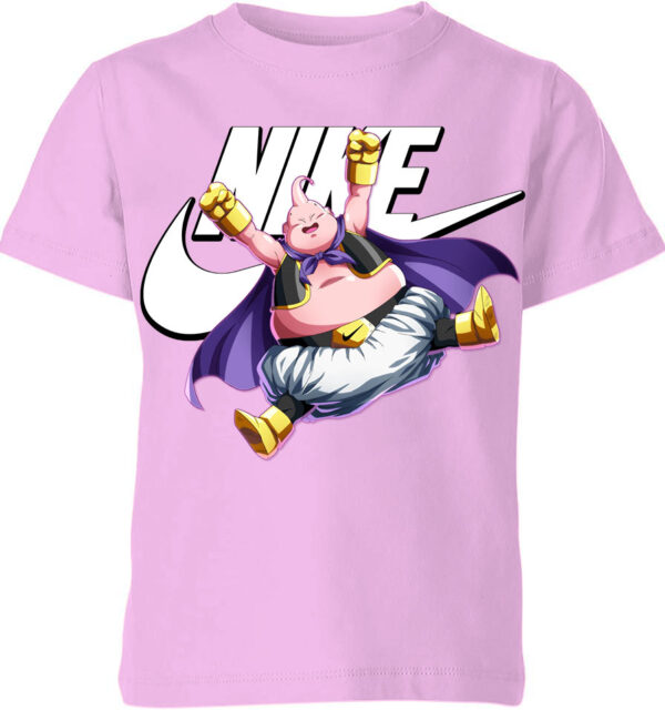 Customized Gift For Anime Lover Majin Buu Dragon Ball Pink Shirt