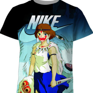 Customized Ghibli Princess Mononoke Shirt